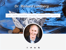 Tablet Screenshot of drrichardlustberg.com